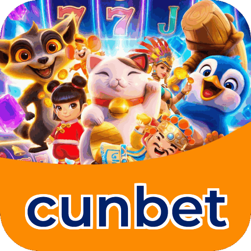 Interface do aplicativo cunbet mostrando jogos disponíveis no iOS e Android
